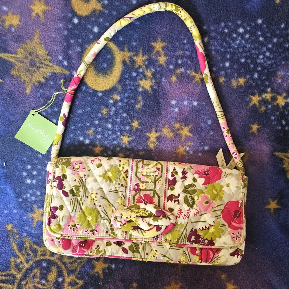 Vera Bradley "Knot Just a Clutch"‎ in Make Me Blush Purse NEW